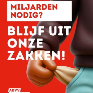 9 oktober blijf uit onze zakken