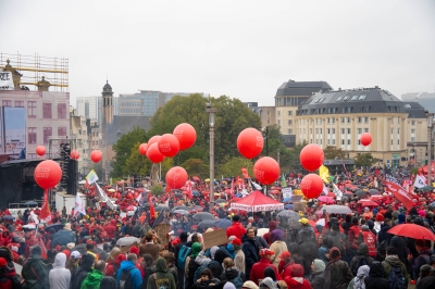 Nationale betoging 9 oktober