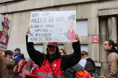 Nationale betoging 9 oktober